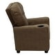 preview thumbnail 159 of 191, Contemporary Kids Recliner with Cup Holder