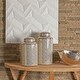 preview thumbnail 12 of 26, Ceramic Modern Abstract Decorative Jars (Set of 2) S/2 14", 12"H - Gold-White