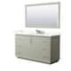 Option Light Green / Giotto Quartz Top / Brushed Nickel