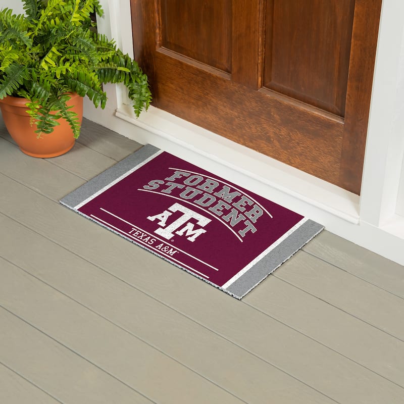 28 in. x 16 in. Texas A&M Alumni Full Color PVC Door Mat