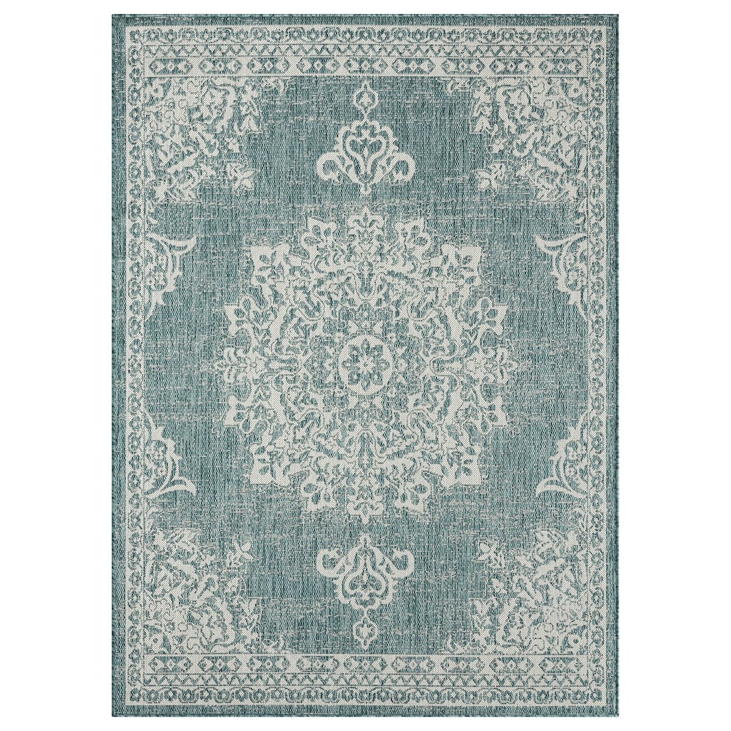 Nicole Miller Patio Country Azalea Indoor/Outdoor Area Rug