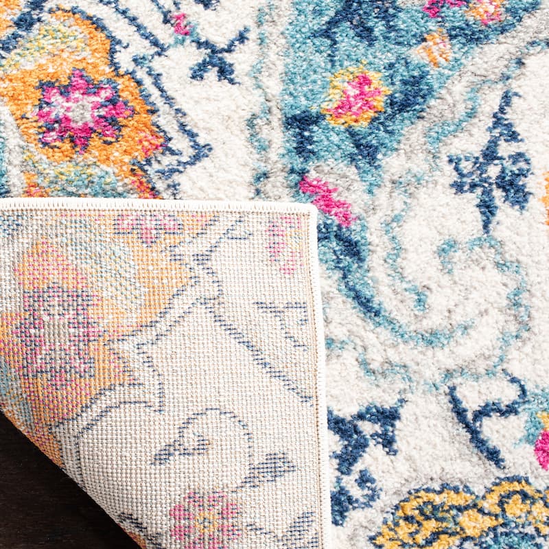 SAFAVIEH Madison Belle Boho Glam Paisley Pattern Area Rug