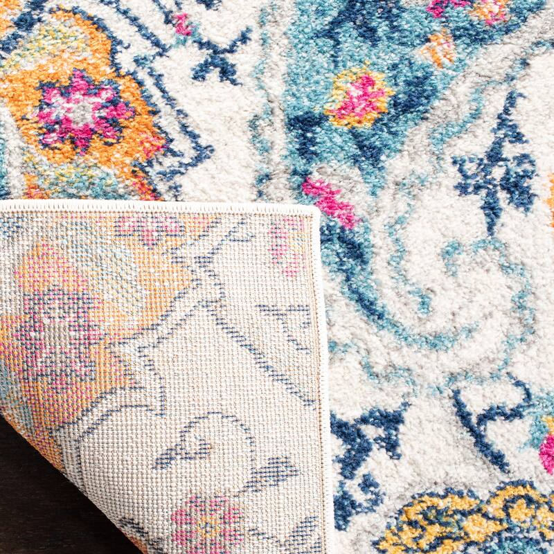 SAFAVIEH Madison Belle Boho Glam Paisley Pattern Area Rug