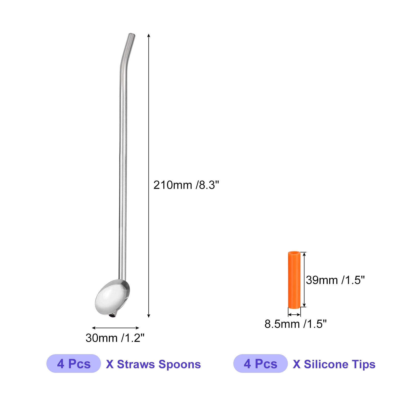 4Pcs 8.3