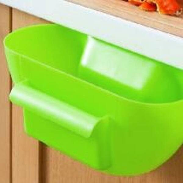 Shop Kitchen Cabinet Hanging Garbage Basket Trash Bucket Storage Debris Box Container On Sale Overstock 28801097