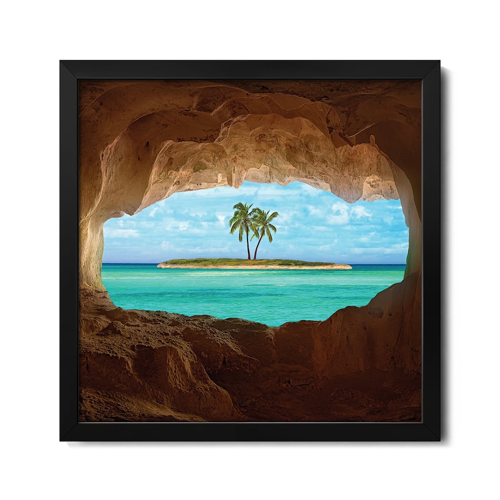 Paradise Premium Framed Poster by Matt Anderson