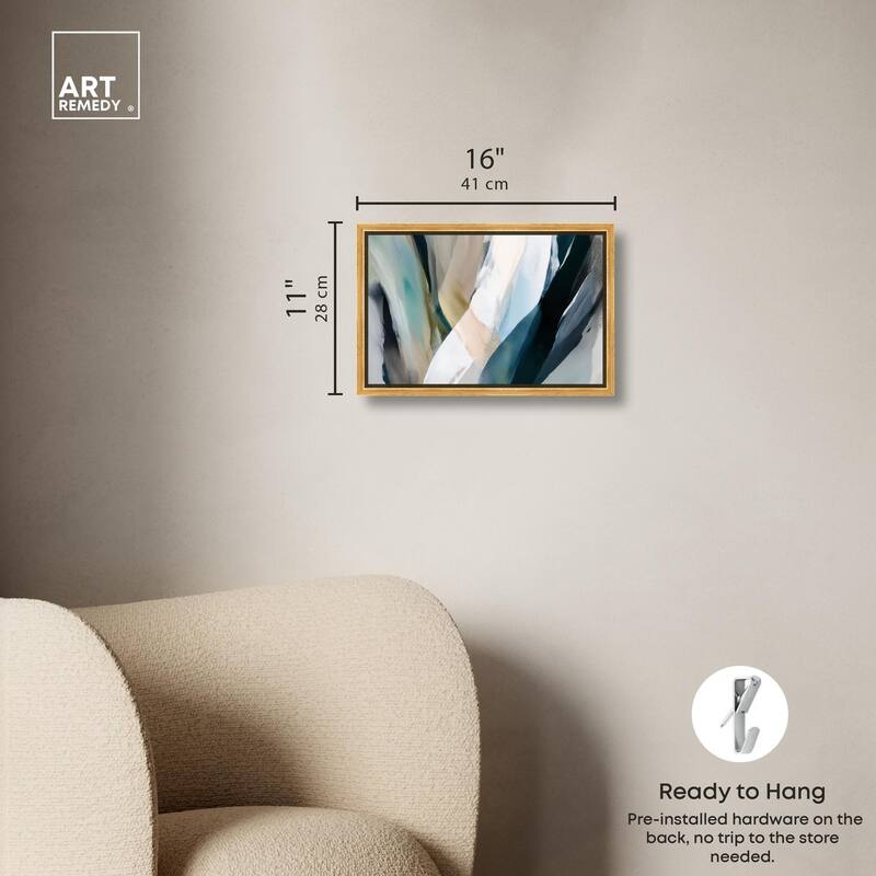 Sweeping Forms II Canvas by Art Remedy