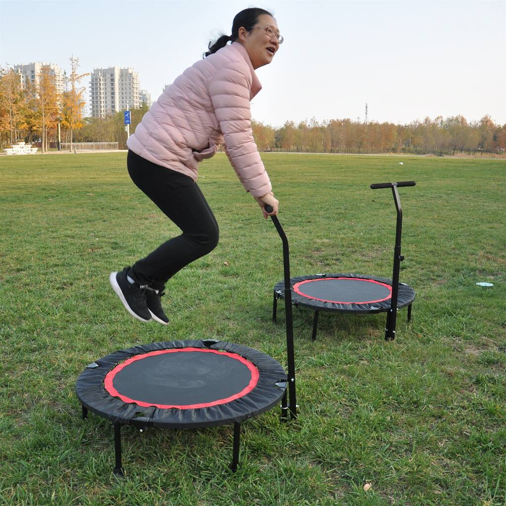 Mini Exercise Trampoline Adult Kid Fitness Rebounder Trampoline Indoor