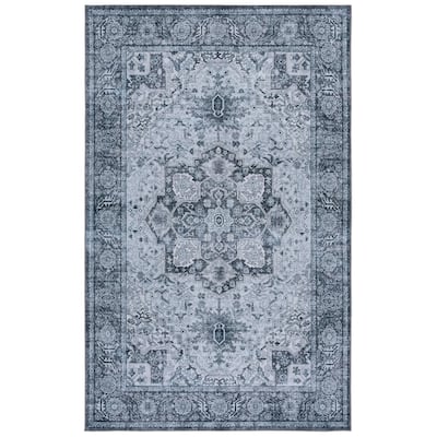SAFAVIEH Tucson Goldina Machine Washable & Slip Resistant Rug