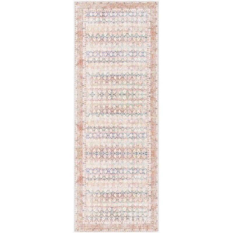 Livabliss Traditional Kemer Floral & Botanical Washable Area Rug