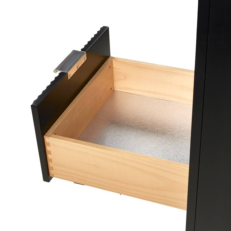 Ariel P54-BC Milan 54" Single Free Standing Vanity Cabinet