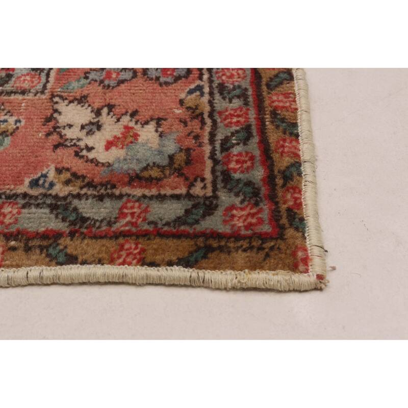 ECARPETGALLERY Hand-knotted Melis Vintage Cream Wool Rug - 5'10 x 9'7