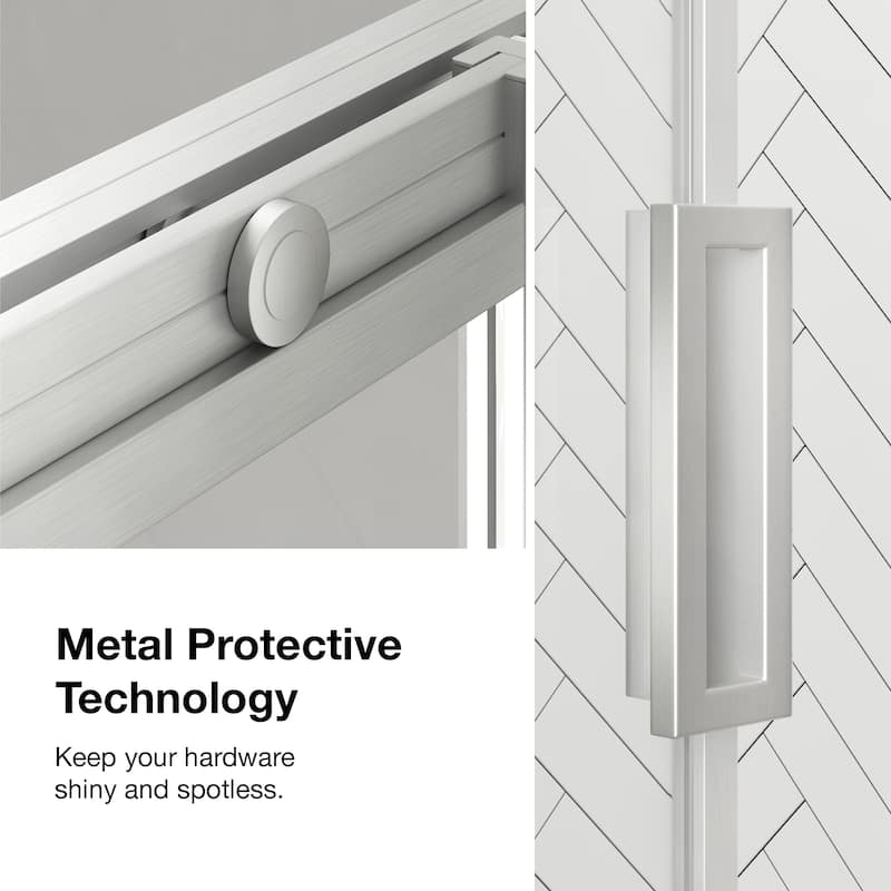 Stanford Sliding Clear Alcove Shower Door