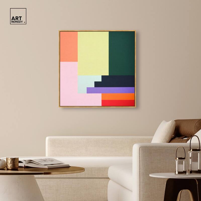 Rectilinear Rhapsody II Canvas by Art Remedy