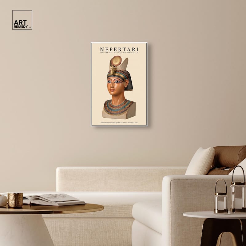Ancient Egyptian Queen Canvas by Art Remedy