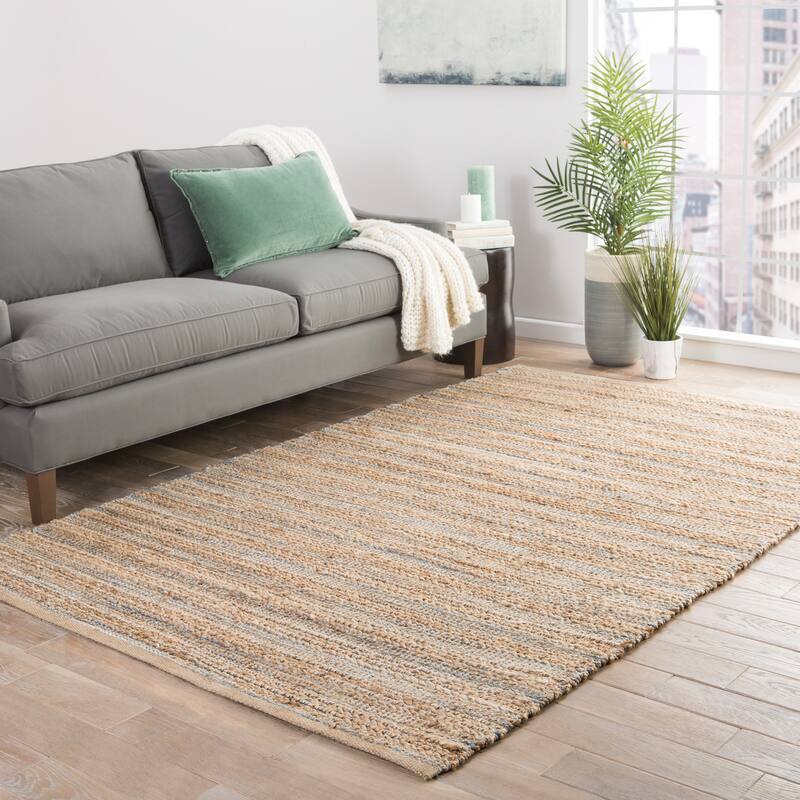 Solis Natural Jute Stripe Area Rug