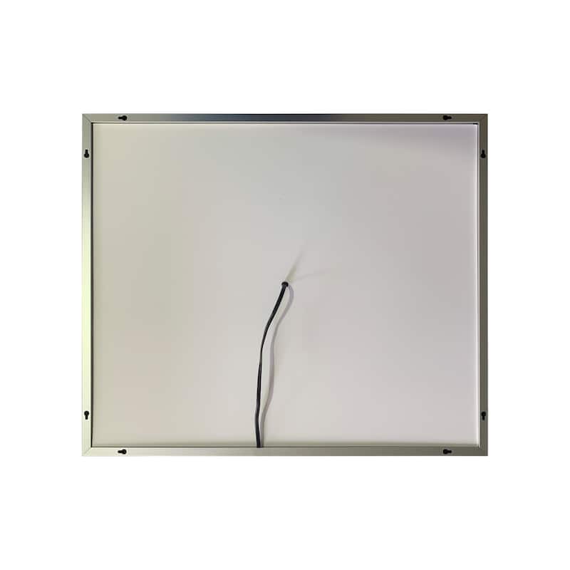 Frameless Wall Mounted LED Bathroom Mirror - Colorless