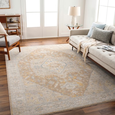 Livabliss Delaney Vintage Oriental Area Rug
