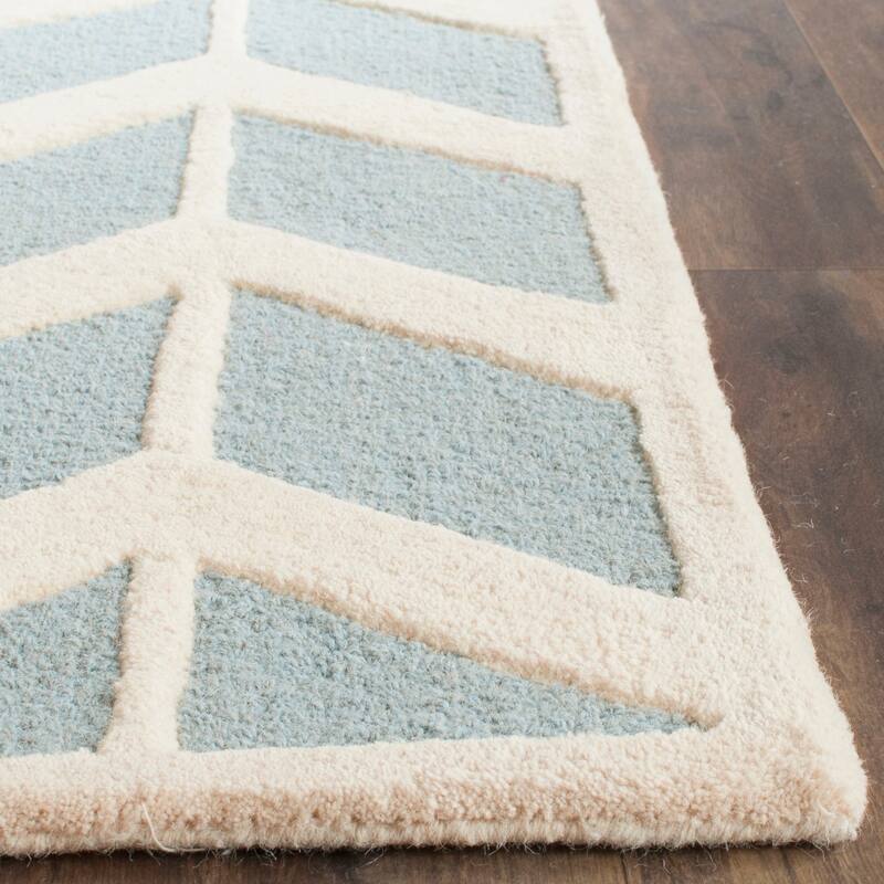 SAFAVIEH Handmade Cambridge Saskia Modern Moroccan Wool Rug