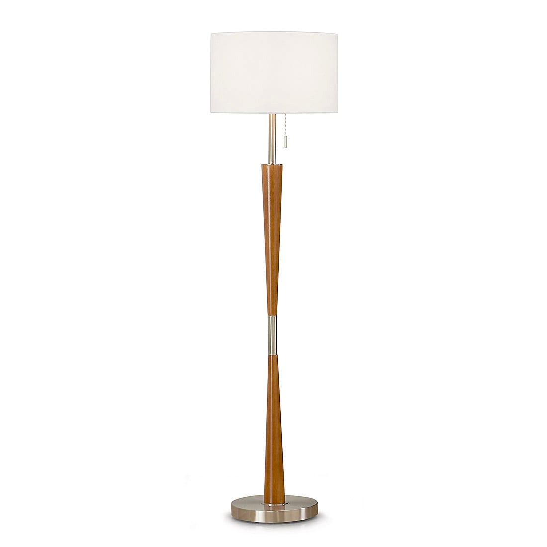HOMEGLAM Century 61H Wood Floor lamp - On Sale - Bed Bath & Beyond -  32253102