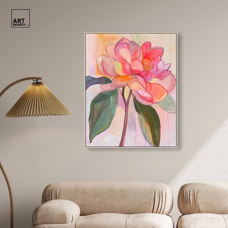 Softly Unfurling I Canvas by Art Remedy