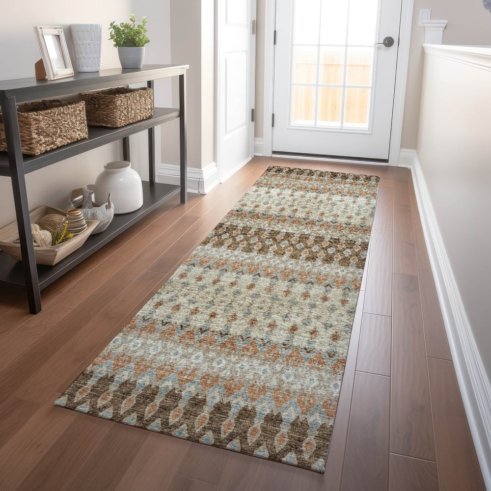 Premium Washable Super Soft Boho Moroccan Mayfield Rug