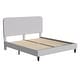 preview thumbnail 59 of 73, Upholstered Platform Bed with headboard