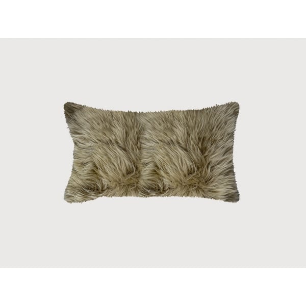 Natural Sheepskin Lumbar Pillow Bed Bath & Beyond 34191676
