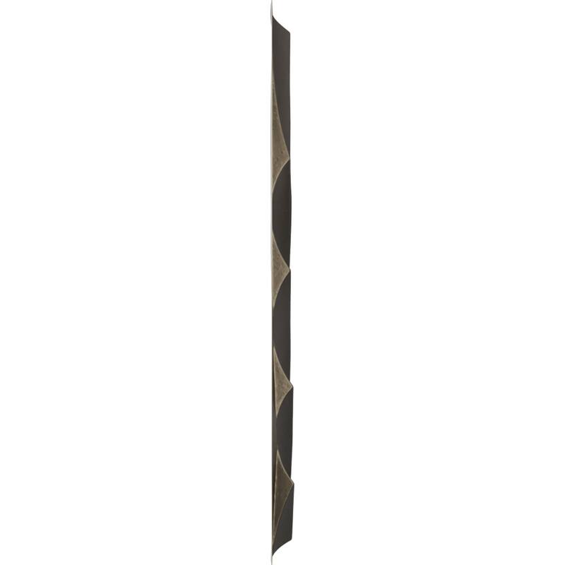19 5/8"W x 19 5/8"H Modern Wave EnduraWall Decorative 3D Wall Panel