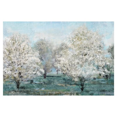Flowering Trees by Studio Arts Canvas Art Print