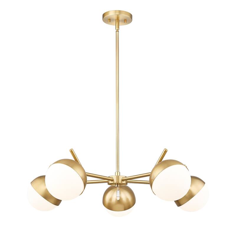 Z-Lite 7517-5 Realm Sphere 5 Light 32" Wide Chandelier