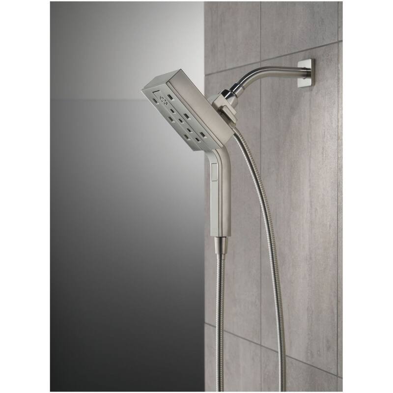 Delta In2ition 2.5 GPM Multi Function Shower Head with H2Okinetic and