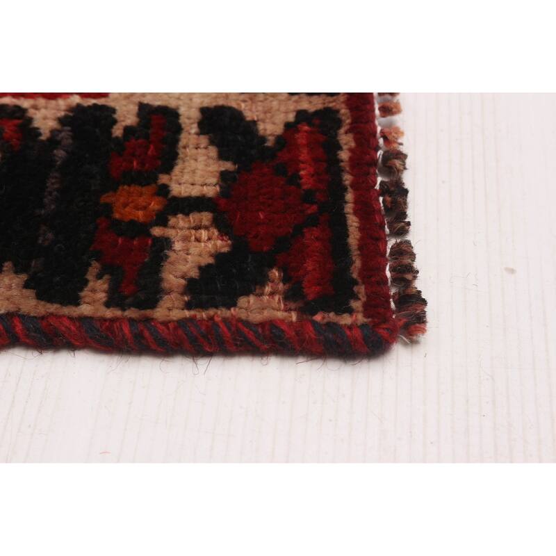 ECARPETGALLERY Hand-knotted Melis Vintage Red Wool Rug - 4'11 x 7'11