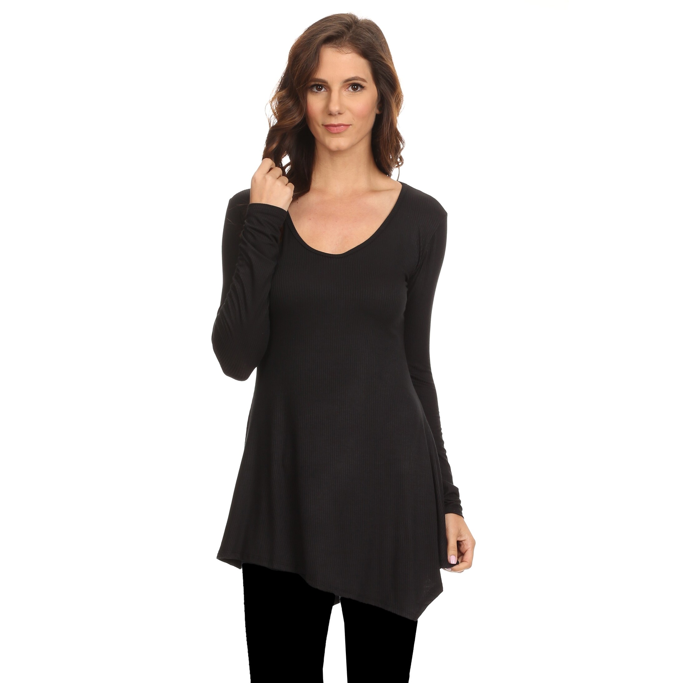 Extra Long Tunic Tops For Leggings Plus 
