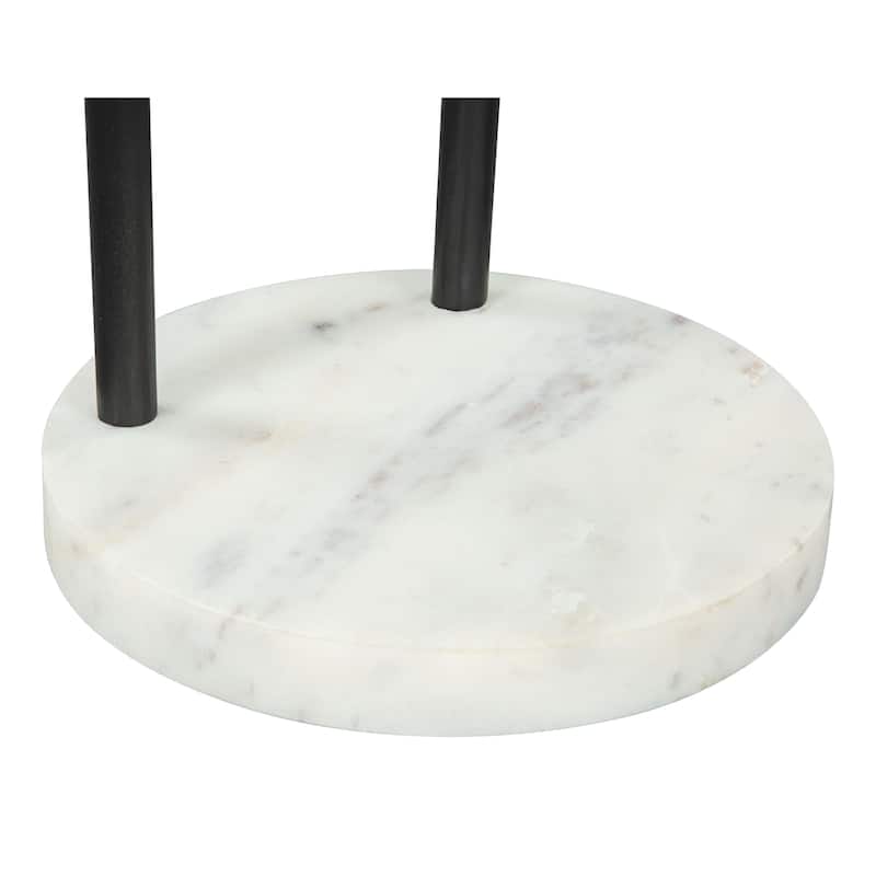 Christian Side Table Black & White