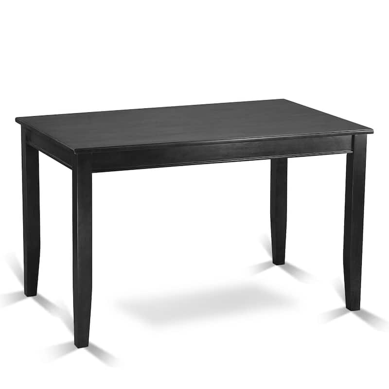 East West Furniture Buckland Rectangle Counter Height Table for Small Spaces, 30x48 Inch, (Finish Options)