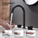 preview thumbnail 8 of 11, Circular X 8" Bathroom Sink Widespread Faucet with Drain Assembly