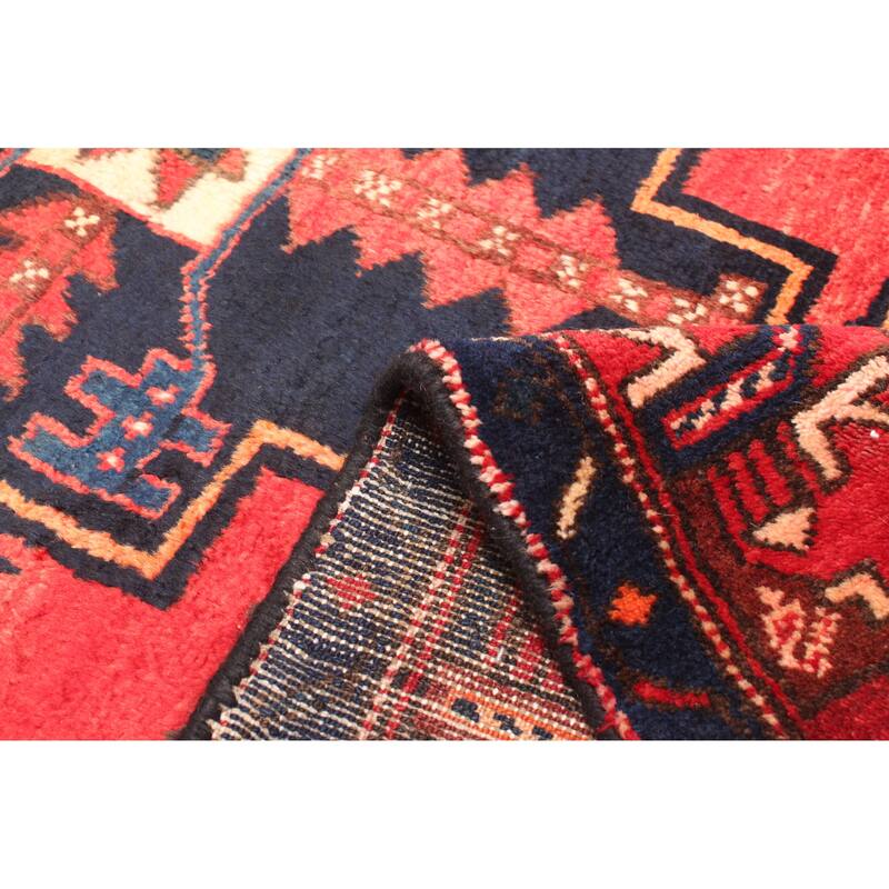 ECARPETGALLERY Hand-knotted Konya Anatolian Red Wool Rug - 3'6 x 10'2