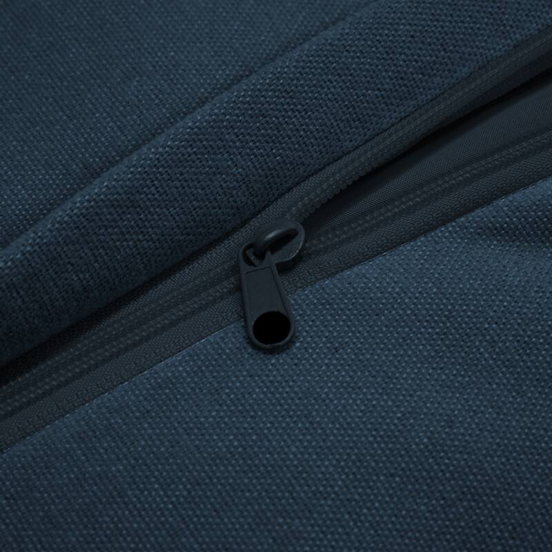 109.8" Chenille Modular Sectional with Reversible Ottoman and 3-Seater Armless Design & Free Combination