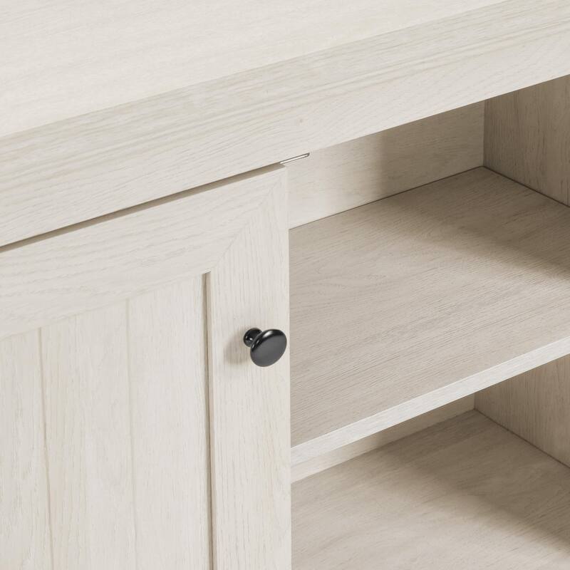 72 Inch Sideboard with Storage Cabinets, Minimalist TV Stand for Living Room, Entryway & Pantry, Dark Walnut