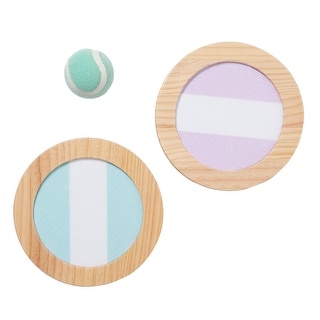 Sunnylife: Catch Ball Set W/ 2 Pastel Boards & Ball, Rio Sun - Rio Sun