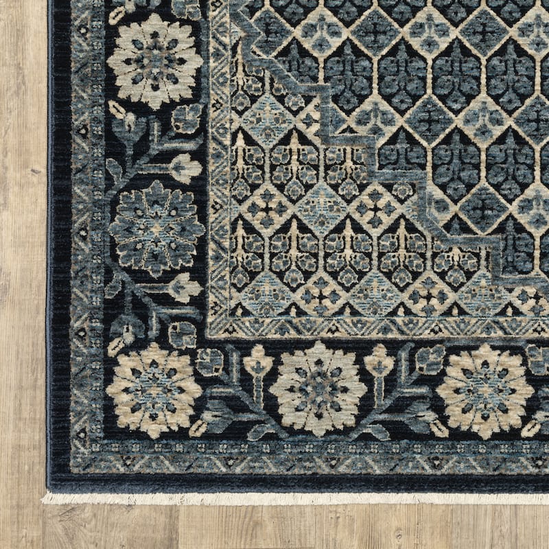 Style Haven Caiden Traditional Mosaic Center Area Rug