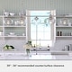 preview thumbnail 5 of 15, Hunter Saddle Creek Linear Chandelier, Clear Glass, Dining Room Table, Kitchen Island