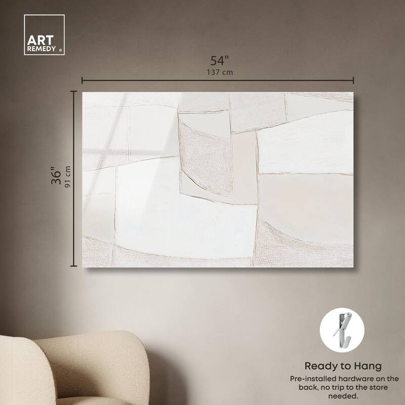 Veiled Calm Acrylic by Art Remedy, Ready to Hang