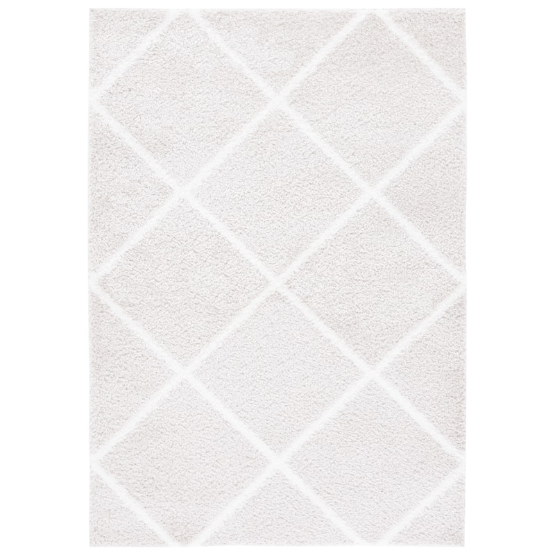SAFAVIEH Tahoe Shag Emilia Trellis 1.2-inch Thick Rug