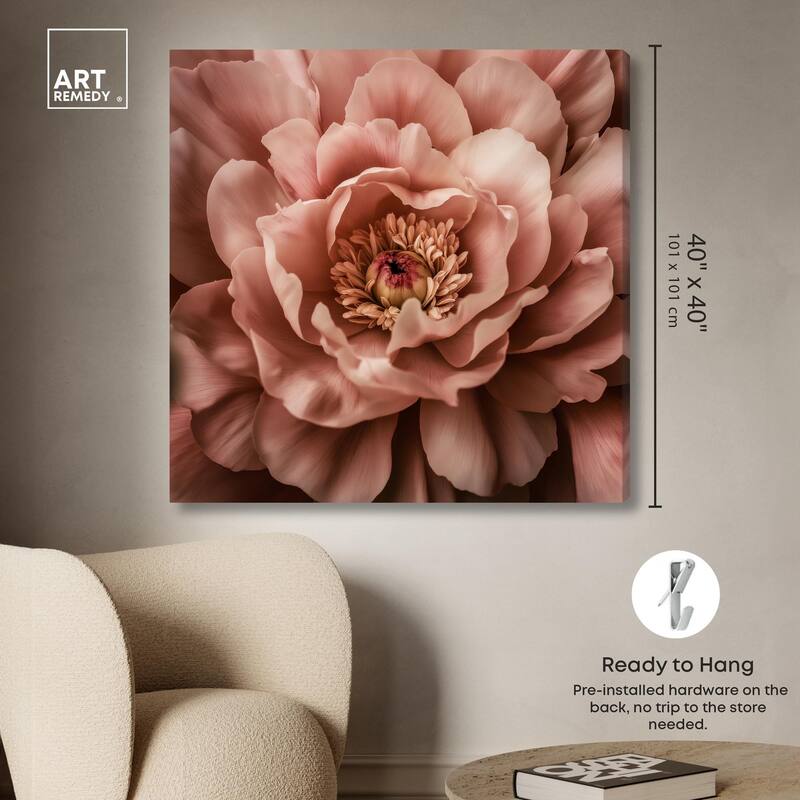 Romantic Elegance II Canvas by Art Remedy, Gallery Wrapped