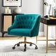 preview thumbnail 105 of 109, Modern Velvet Tufted Office Chair with Gold Metal Base by HULALA HOME