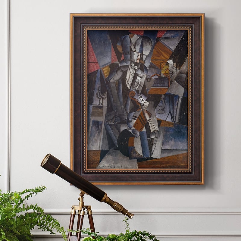 The Musician Premium Framed Canvas- Ready to Hang