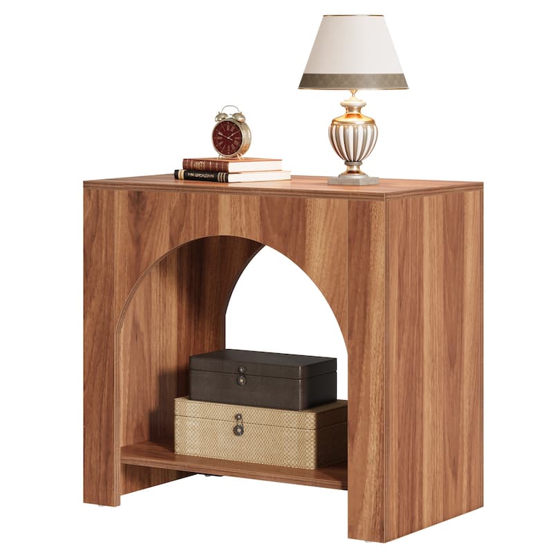 Farmhouse Night Stand Bedside Table for Bedroom Home Living Room