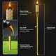 preview thumbnail 7 of 5, Matney Torches - Includes Metal Oil Canisters with Covers to Extinguish flame (8 Pack)